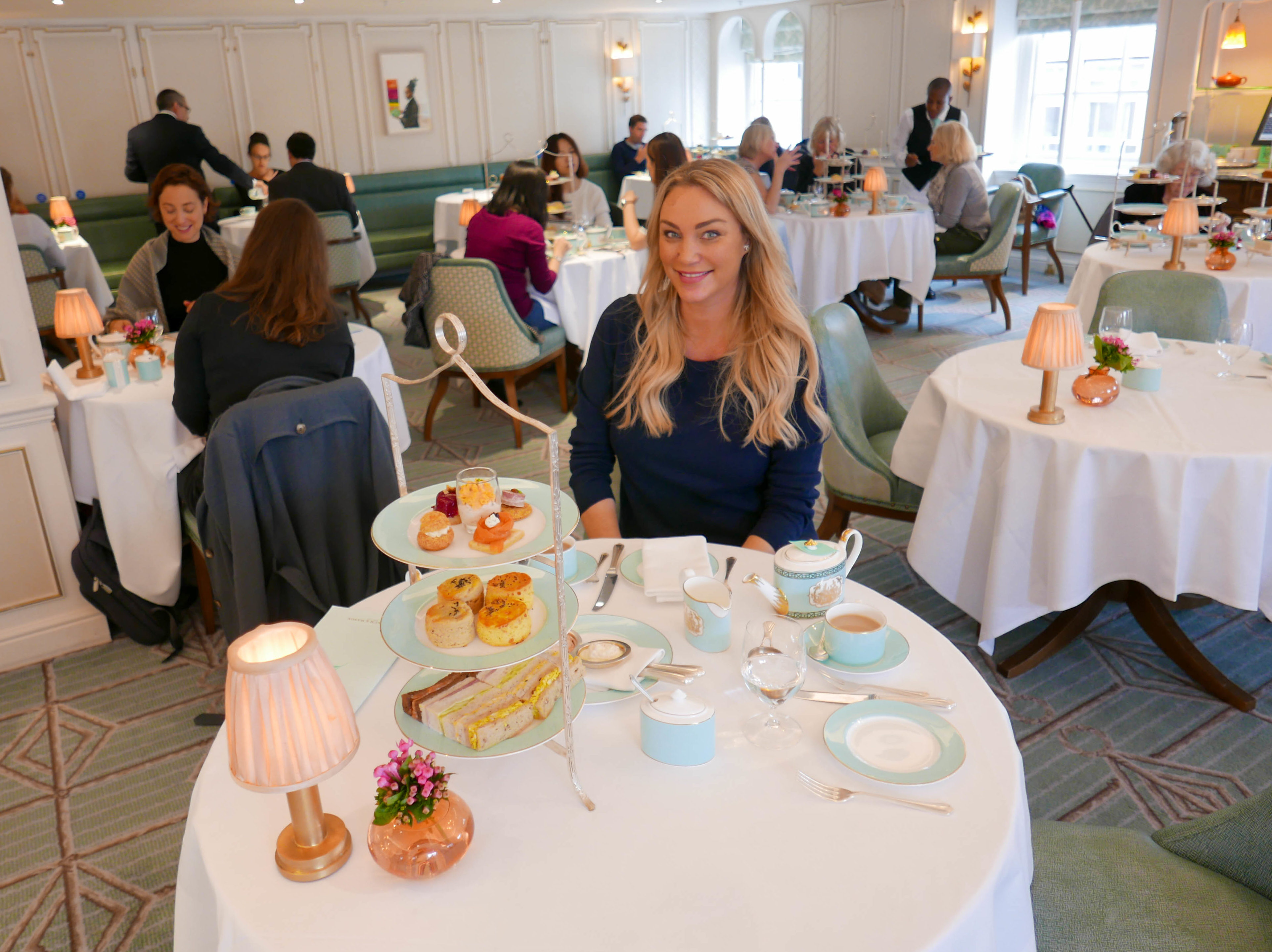 Luxury shopping with Afternoon Tea at Fortnum & Mason
